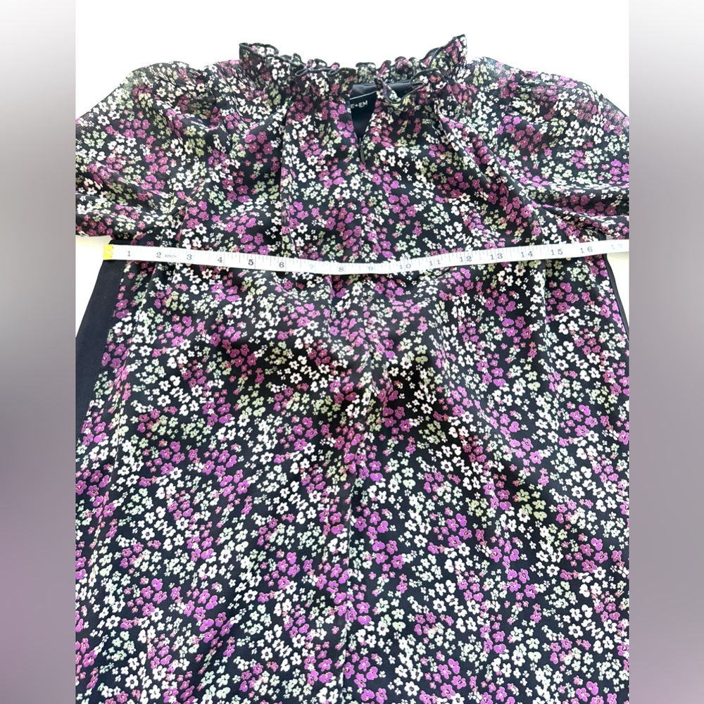 ME+EM Floral High-Low Maxi Dress Size 6 New - Picture 11 of 12